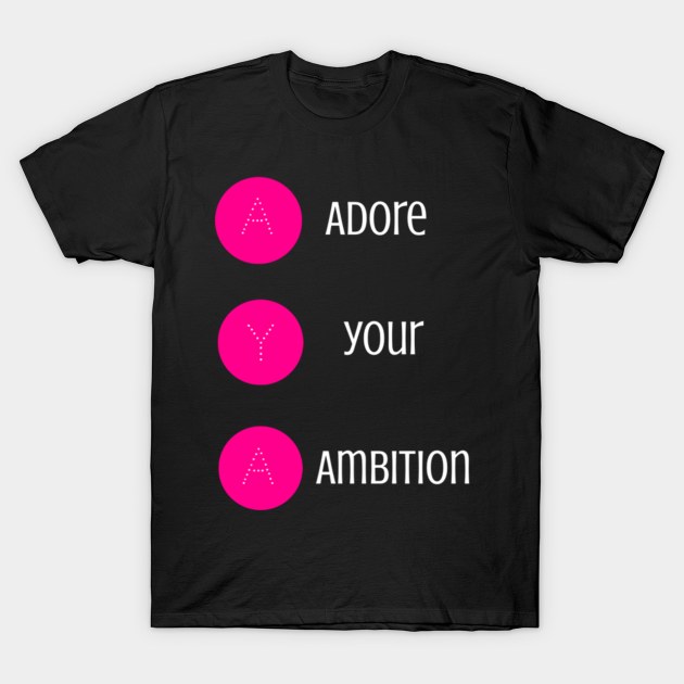 AYA Pink Side Circle Tee T-Shirt by AmbitiousDrea